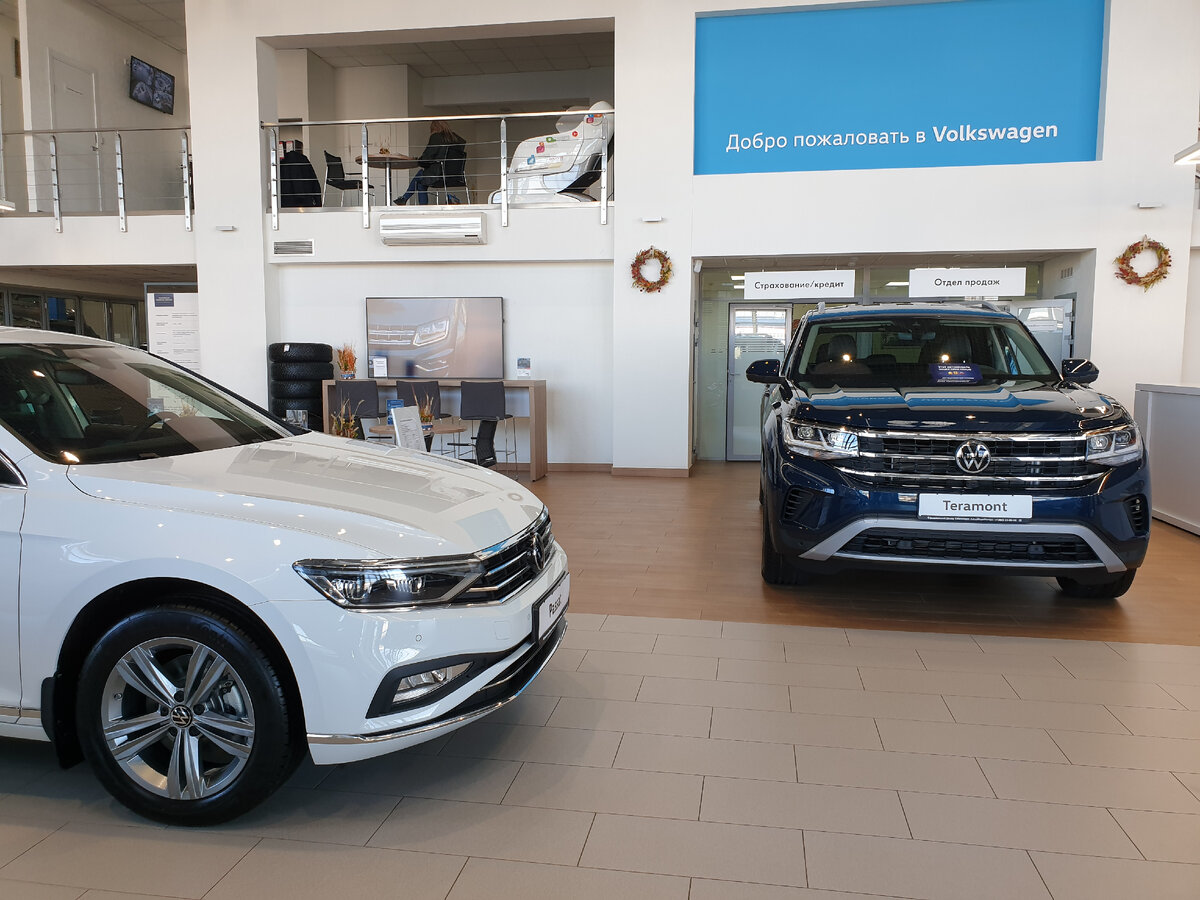 Автосалон Volkswagen, фото: njcar.ru