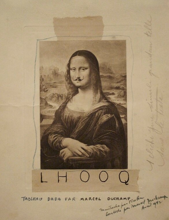 Дюшан. L.H.O.O.Q. 1919.