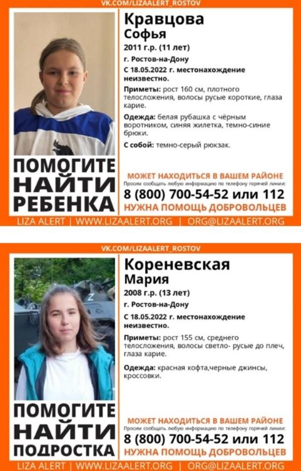 Источник фото: Лиза Алерт 