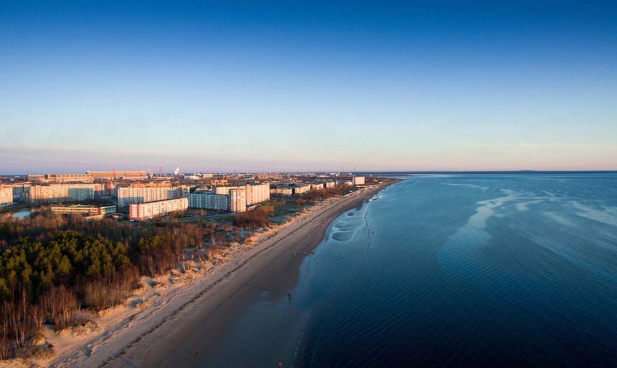 Северодвинск - побережье Белого моря острова Ягры / ОСК