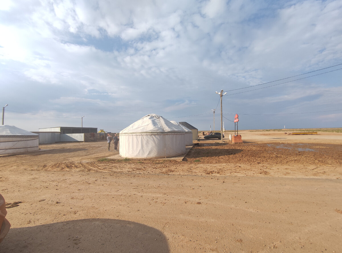 Туристический центр в посёлке Адык.