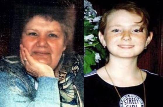 Ася Никитична Катина (слева, она скончалась в 2016 году в 79 лет) и ее знаменитая внучка Лена: найдите 10 отличий