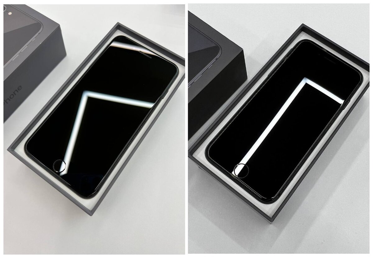 Лицевая часть iPhone 8 plus и iPhone 8 