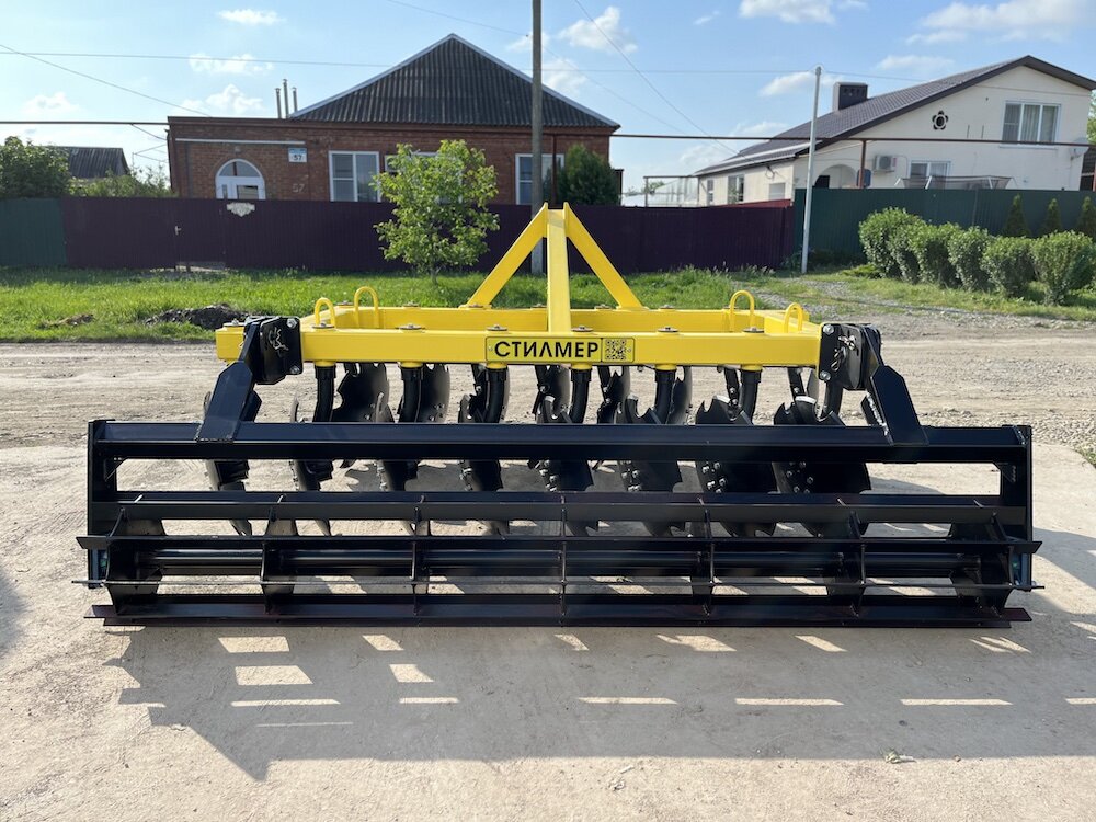 Дисковая борона Стилмер 2,4х2Н с планчатым катком