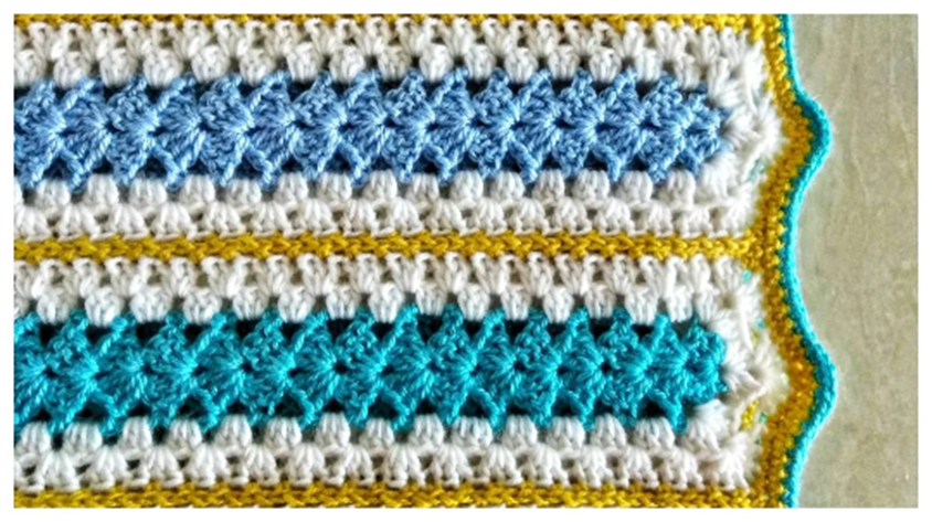 Вяжем коврик из полосок ткани (Вязание крючком)
