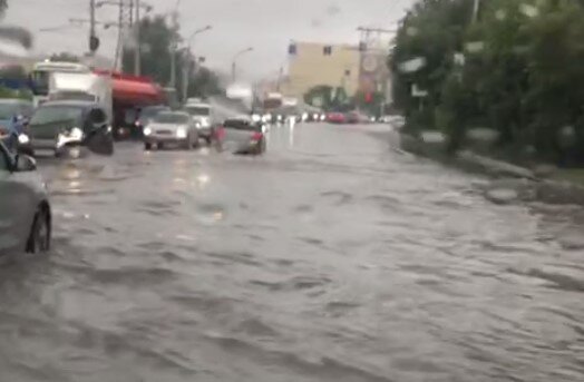 Кадр из видео: Новосибирск с огоньком