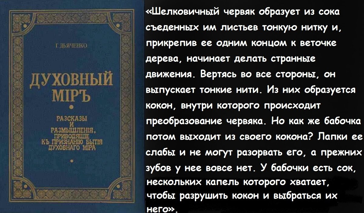 О явлениях, указывающих на существование высочайшего Ума, Григорий Дьяченко рассказал в своем труде «Духовный мир». 
