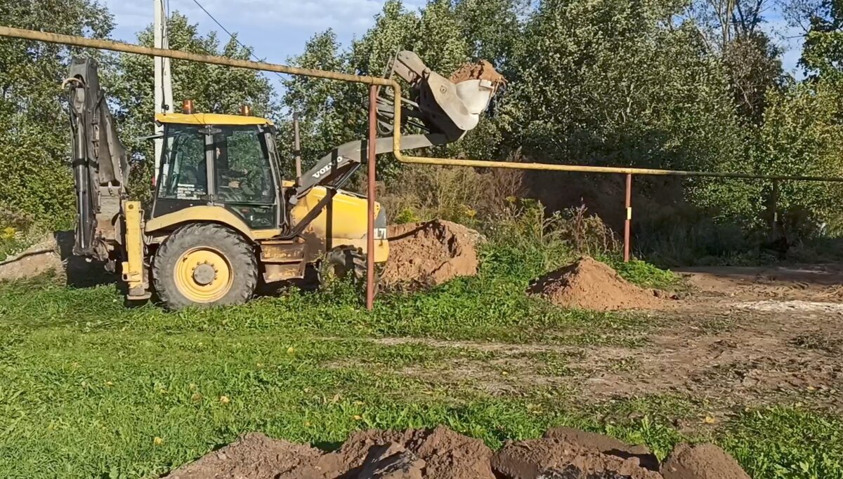 Отсыпали фундамент дома на склоне | Дом на берегу реки | Дзен