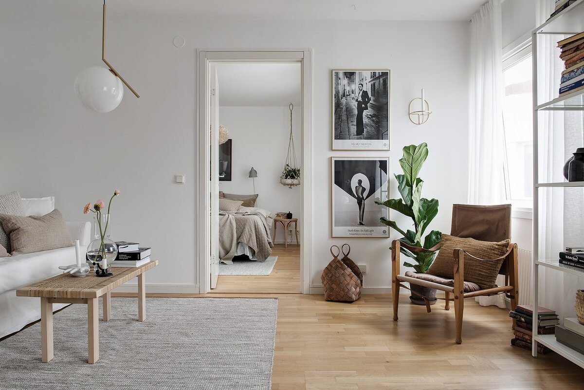 мебель для интерьера в скандинавском стиле