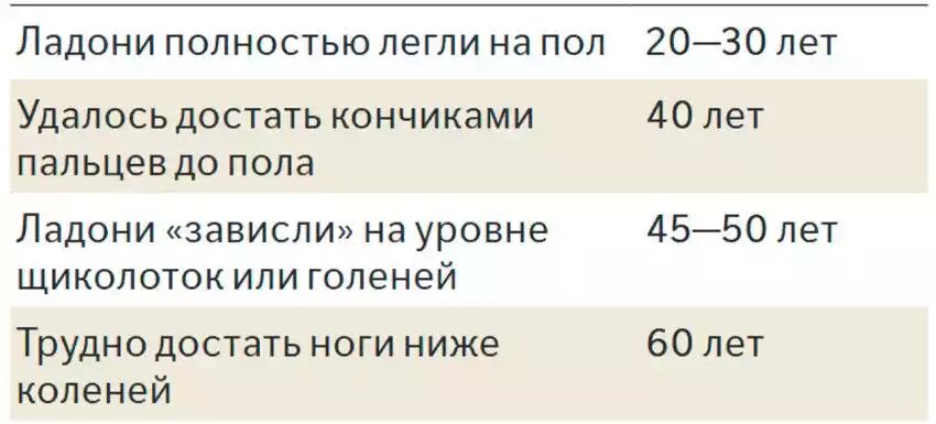 Проверяем гибкость.