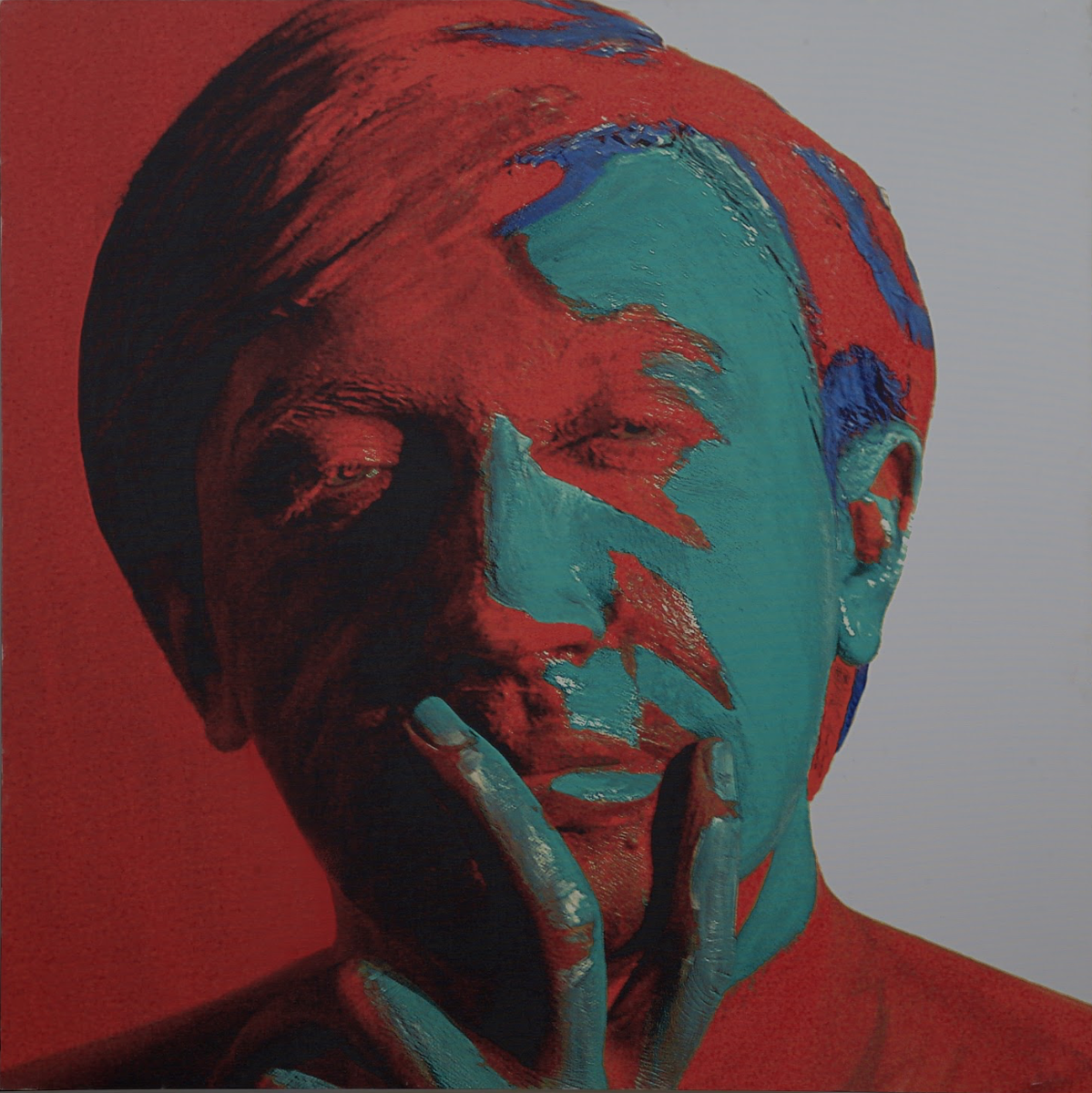 Владислав Мамышев-Монро, «Уорхол-Монро (из серии Уорхол-Монро)», 2005. Коллекция ММОМА