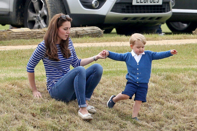 Герцогиня Кейт и принц Джордж. Фото The Independent