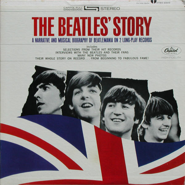 Обложка альбома The Beatles' Story