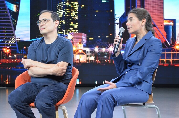 Сергей Солонин и Жюльнар Асфари