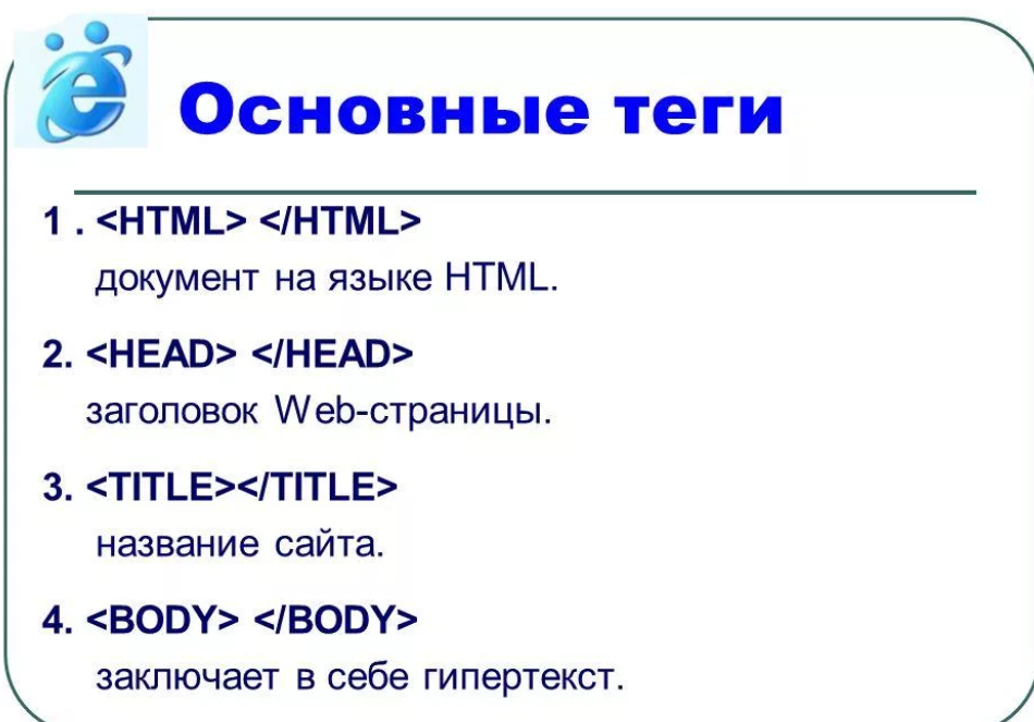 Написание тегов. Основные Теги html. Основные Теги html документа. Основные Теги языка html. Слова для тегов.