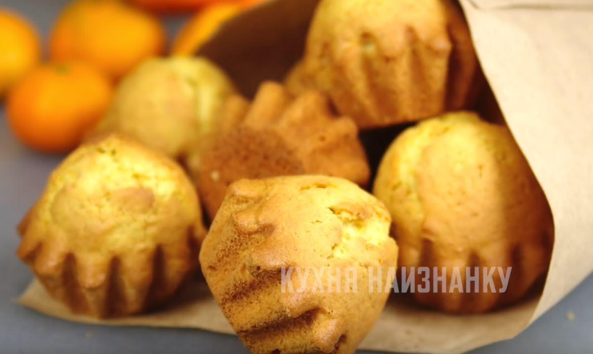 Ингредиенты для кекса с апельсином