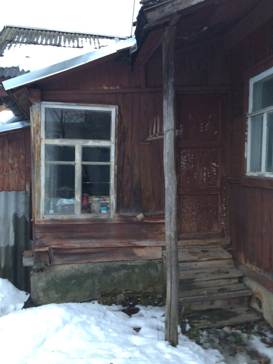 Такая пристройка была когда я купила дом