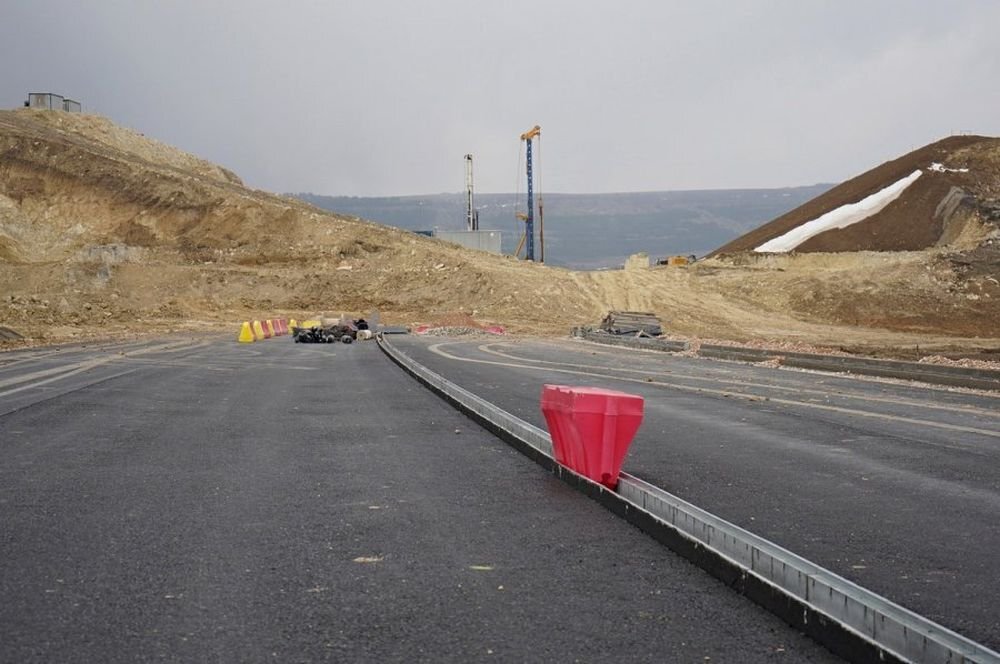 Строительство 7-го участка трассы "Таврида". Фото: sev.gov.ru.