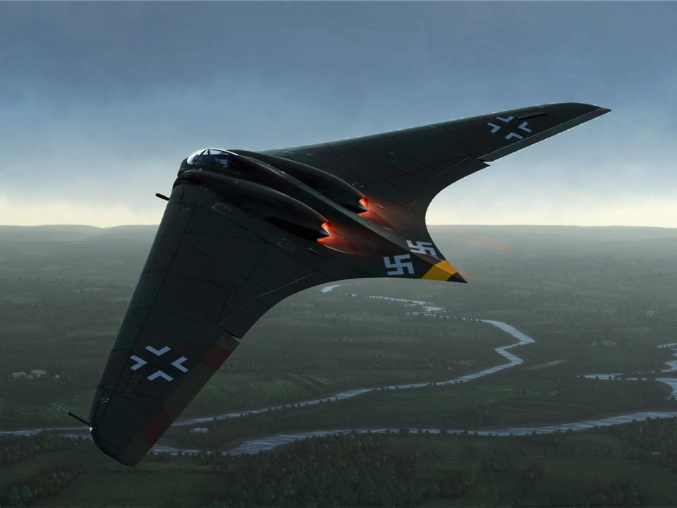 Истребители германии. Horten ho 229 стелс-бомбардировщик. Летающее крыло Horten ho 229. Немецкий истребитель Horten 229. «Хортен» ho.229.