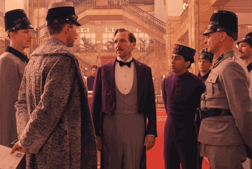 Кадр из фильма "Отель Гранд Будпешт"