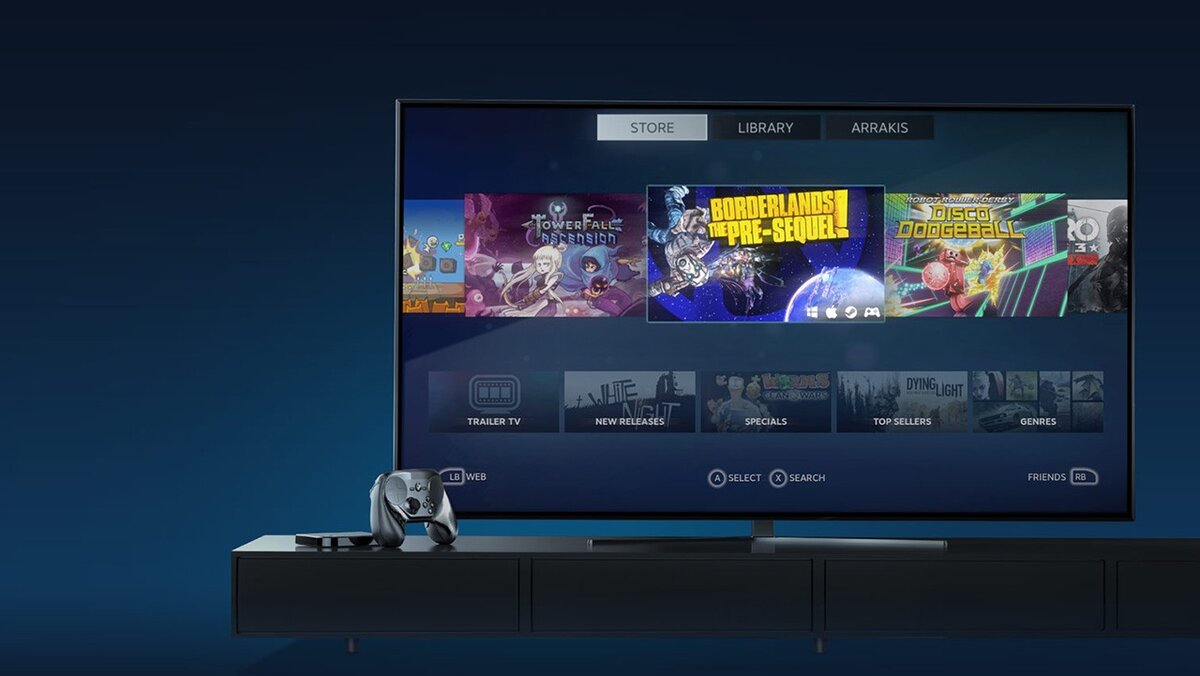 Steam link как играть на телевизоре фото 70