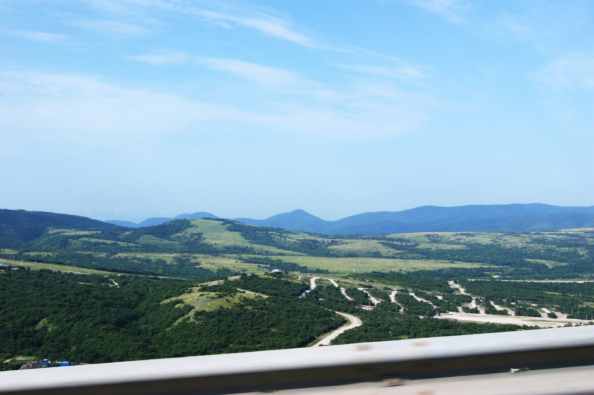 Дорога до Новороссийска. 