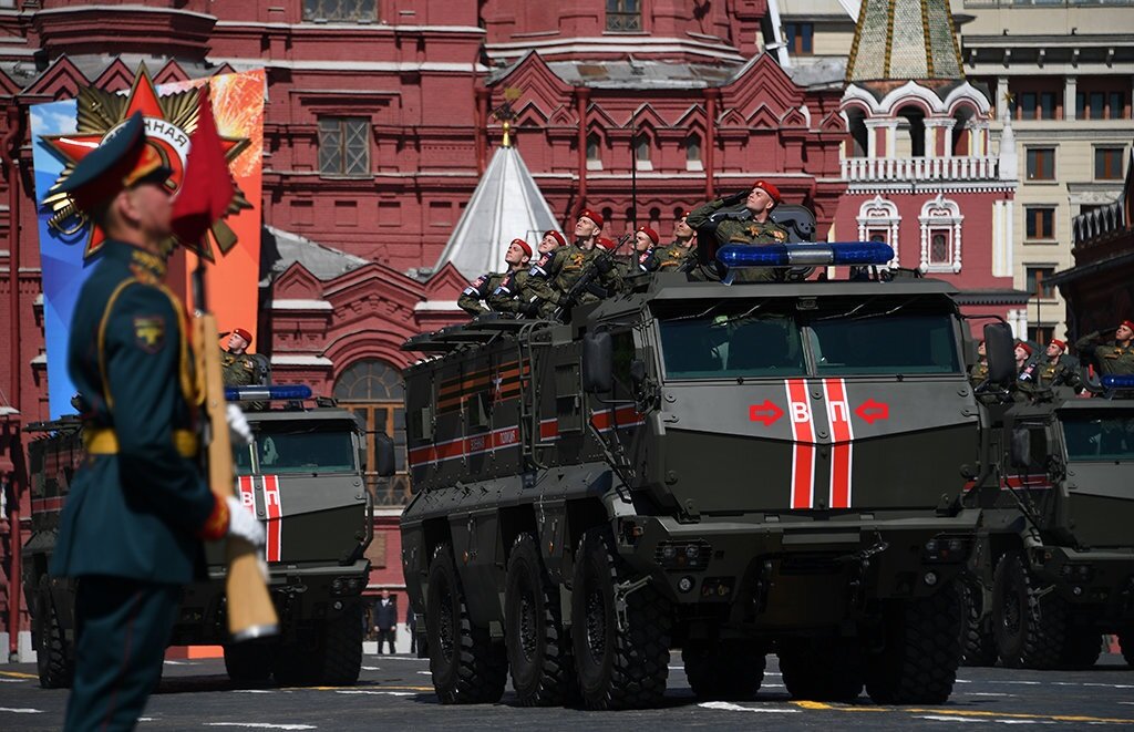 Парад Победы на Красной площади, май 2019 