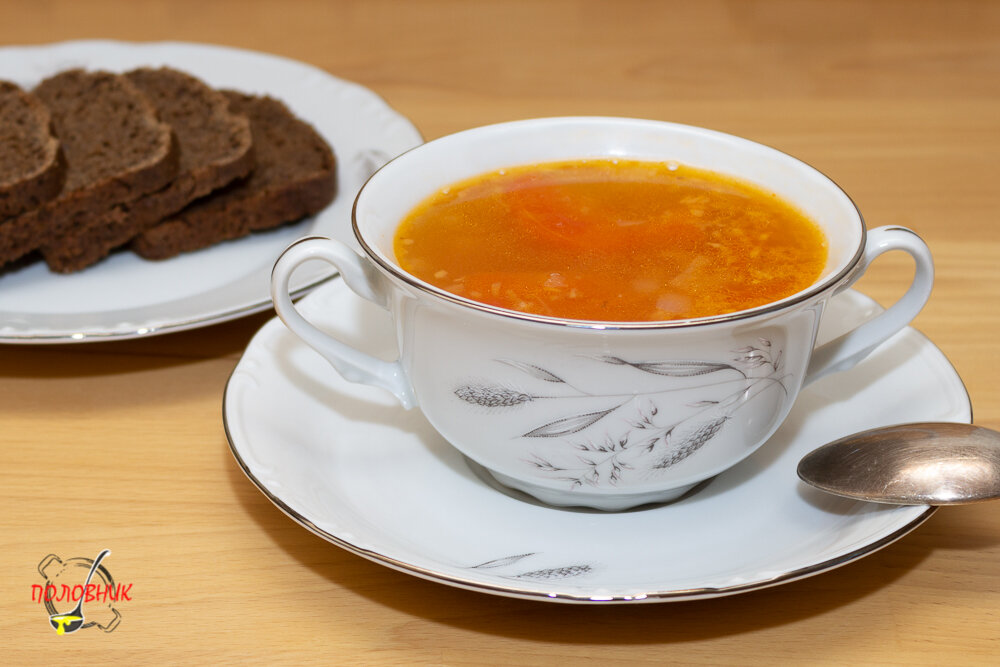 Сладкий гороховый суп. Фото автора.