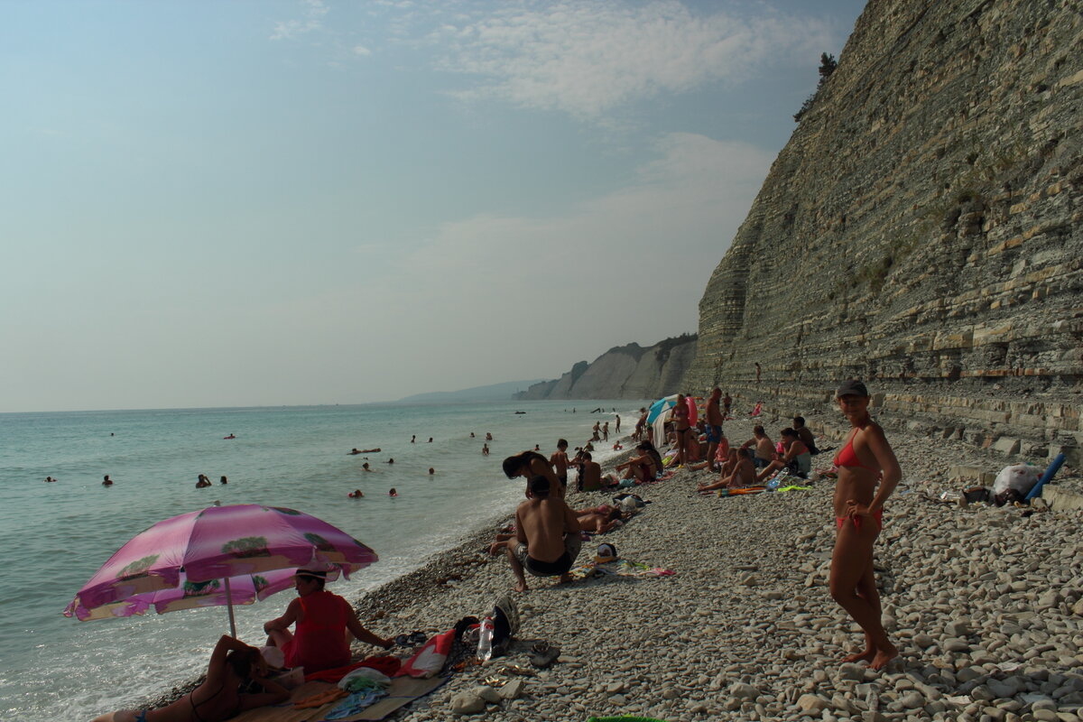 Геленджик. Белые скалы.