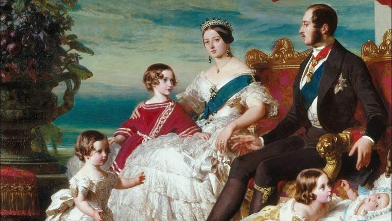 Принц-консорт Альберт и королева Виктория