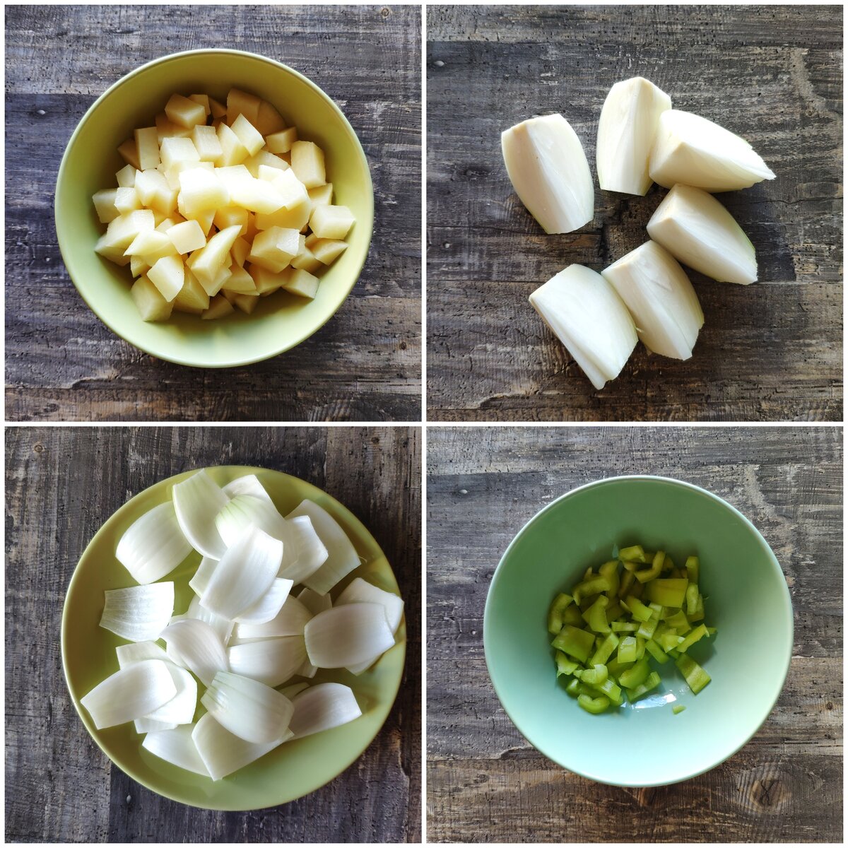 Чистим и нарезаем