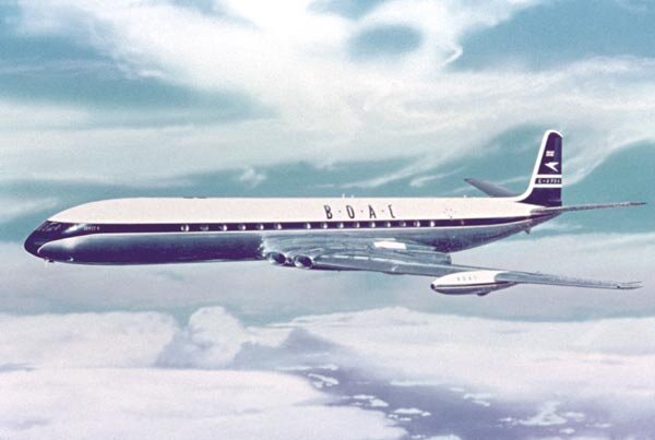 De Havilland Comet в воздухе