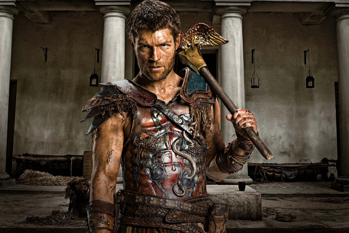 Кадр из телесериала “Спартак” (англ. Spartacus), США, 2010-2013 гг.