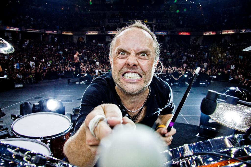 Барабанщик Metallica - Lars Ulrich
