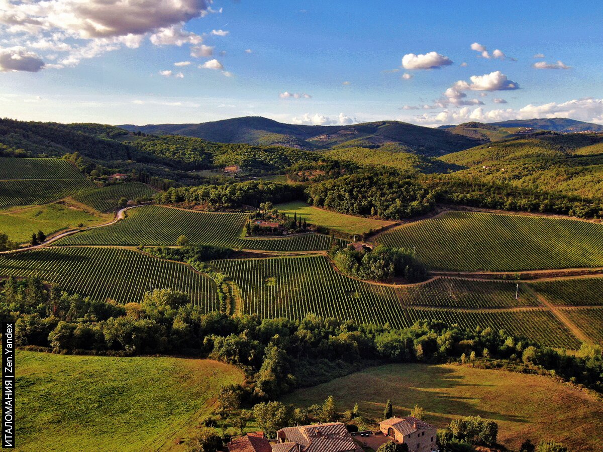 En un rincón de la toscana reparto