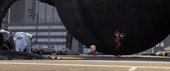 Отрывок из мультфильма "Суперсемейка"