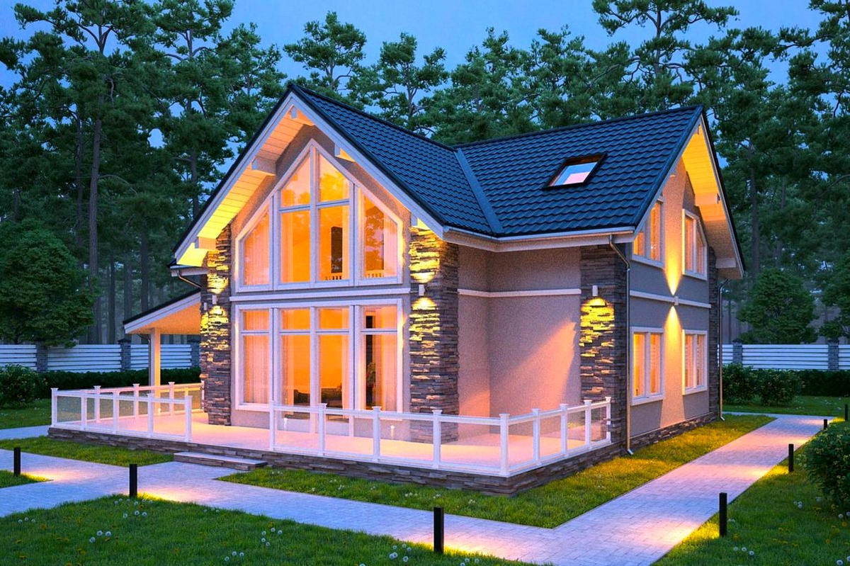 Сколько стоит построить каркасный дом