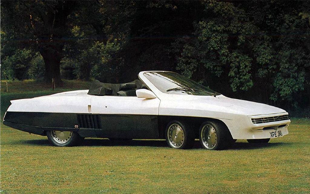 Panther 6 - шестиколёсный монстр из 70-х