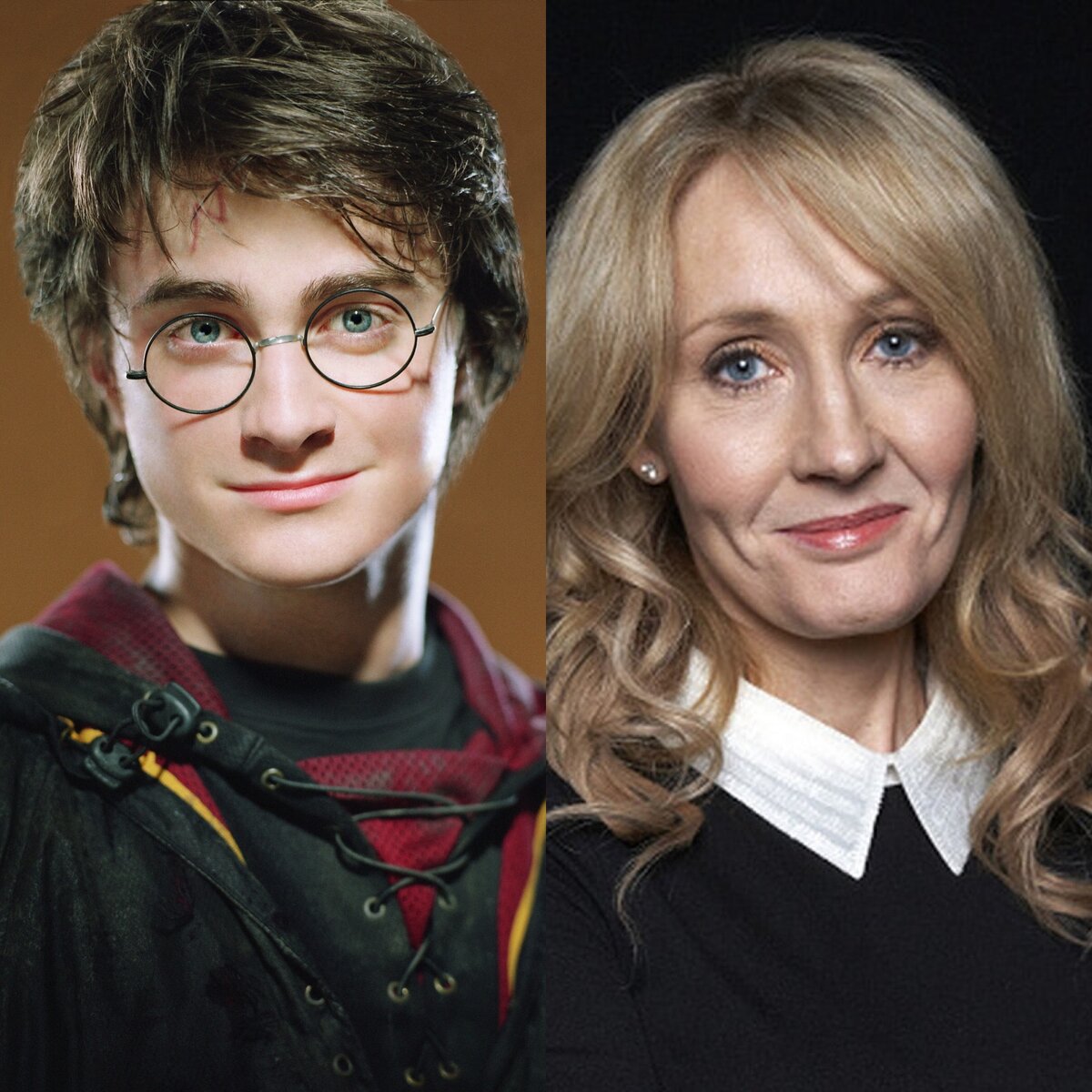 Гарри Поттер и Джоанн Роулинг 