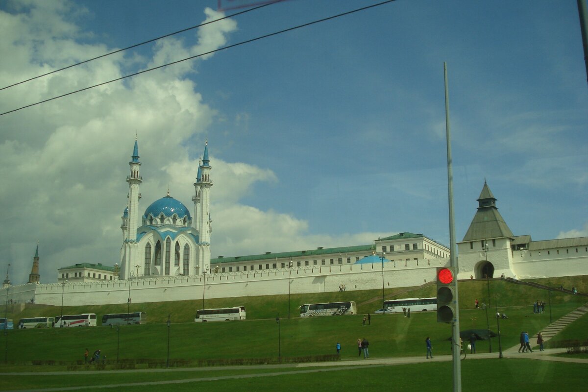 Вид на Казанский Кремль