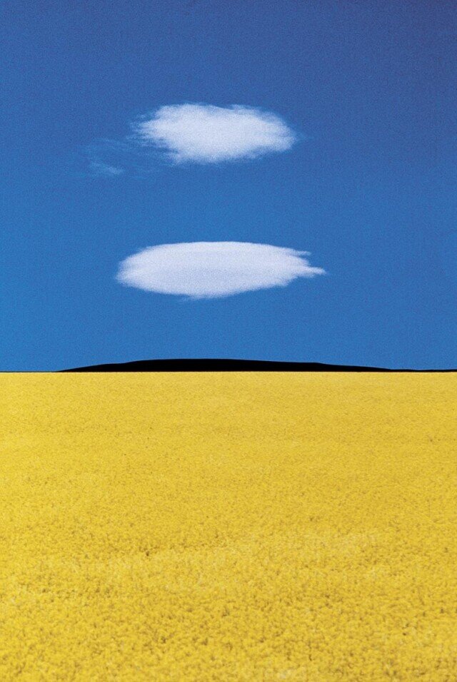 Пейзаж, Италия, 1978. Фотограф Франко Фонтана