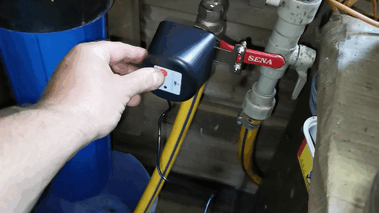 Работа манипулятора шаровых кранов