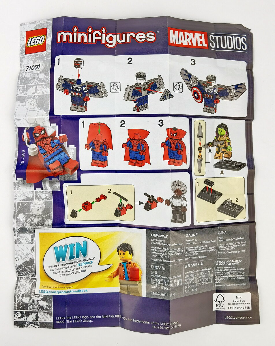 Наконец-то свершилось! 12 супергероев из многих вселенных Марвел появились из конструктора Lego.-2-2