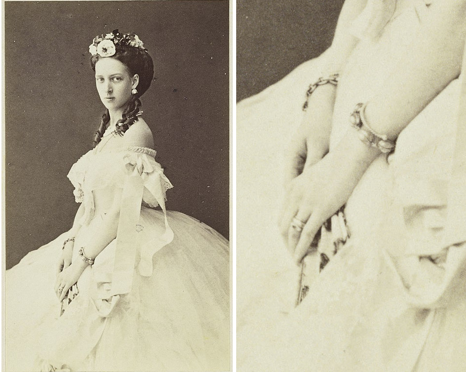 Александра Датская, 1864. (cc) Wikimedia Commons