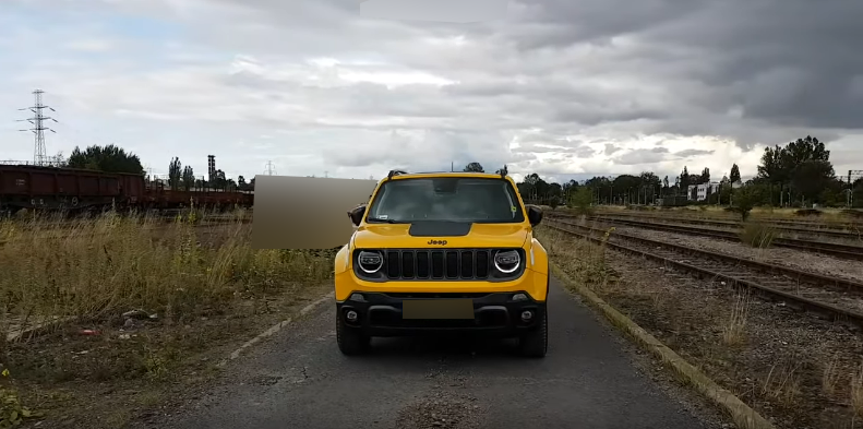 Дизайн передней части кузова, вид издалека.