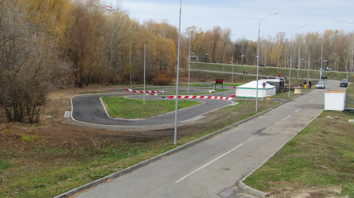 Картодром в парке Амазония