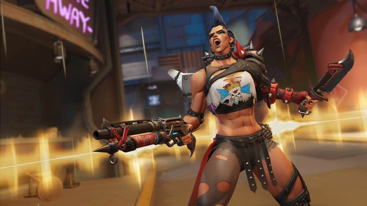 Один из новых героев Overwatch 2
