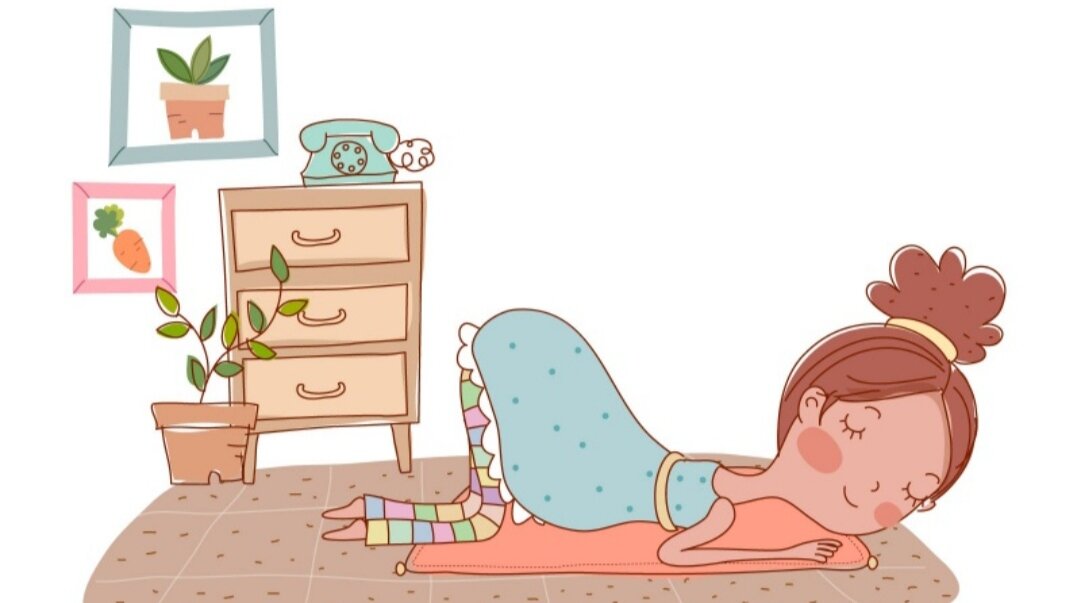 Хозяйка постелила себе на полу (взято из Яндекс картинки) 