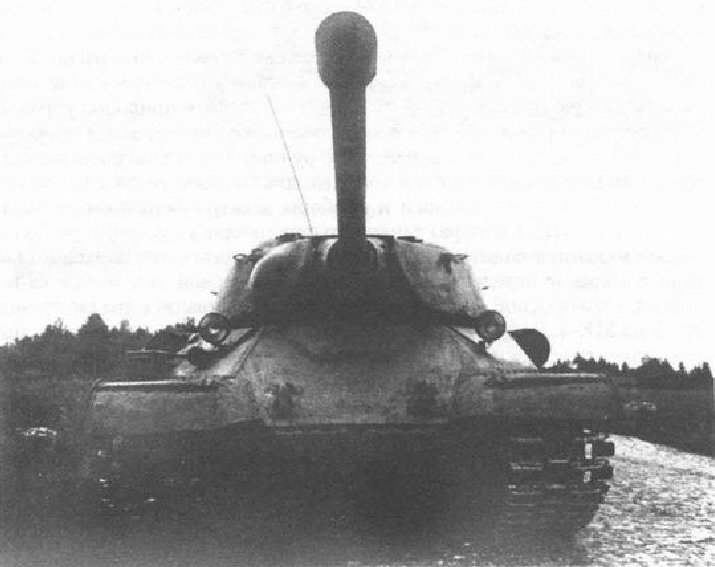 Опытный образец "Объект 701" №2 со 100-мм пушкой С-34-1