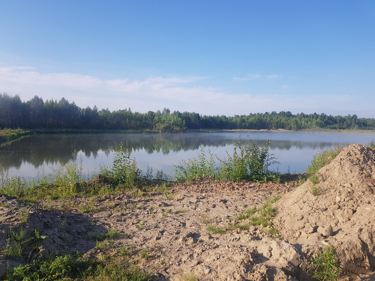 Еще не рыбачил тут